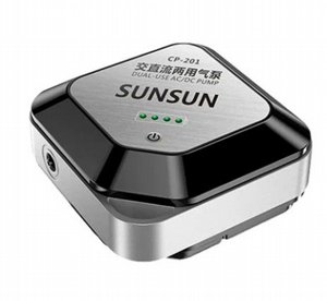 משאבת אוויר נטענת CP-201 סאן סאן (עד 40 שעות עבודה) SunSun CP-201 AC/DC Chargeable air pump משאבת אוויר נטענת CP-201 סאן סאן (עד 40 שעות עבודה) SunSun CP-201 AC/DC Chargeable air pump