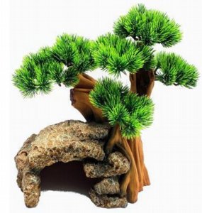 דקורציה לאקווריום עץ בונסאי 34x22x30 ס"מ דקורציה לאקווריום עץ בונסאי 34x22x30 ס"מ