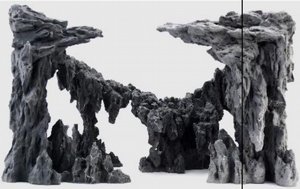 דקורציה סלעים לאקווריום 50x25x29 ס"מ דקורציה סלעים לאקווריום 50x25x29 ס"מ